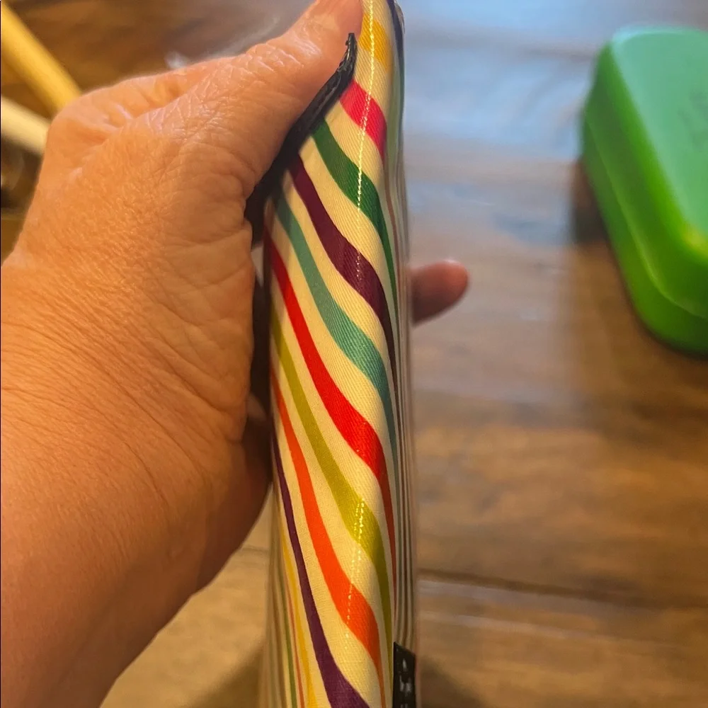 Kate Spade New York Daycation Rainbow Striped passport holder - Picture 7 of 7